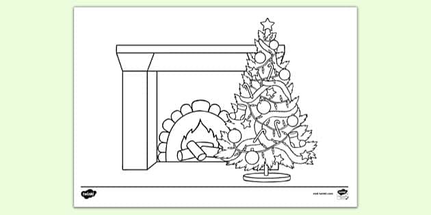 free christmas clip art black and white