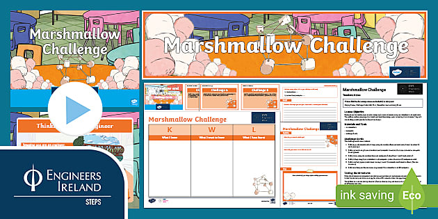 FREE! - Marshmallow and Toothpick Challenge Pack - Twinkl