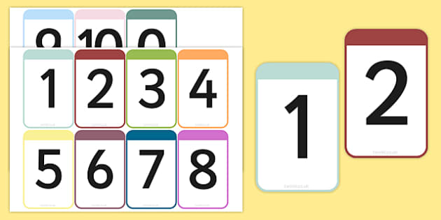 printable cards 0-10 number cards, numbers, Cards 0 number  cards, number 10 Number 10, 0