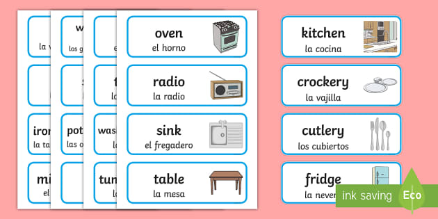 Es T T 1188 Kitchen Word Cards English Spanish Ver 1 