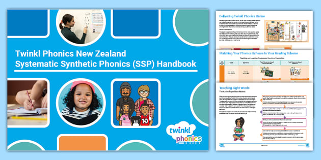 FREE! - Twinkl Phonics NZ Systematic Synthetic Phonics Handbook