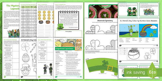 KS1 St. Patrick's Day Resource Pack (teacher made) - Twinkl