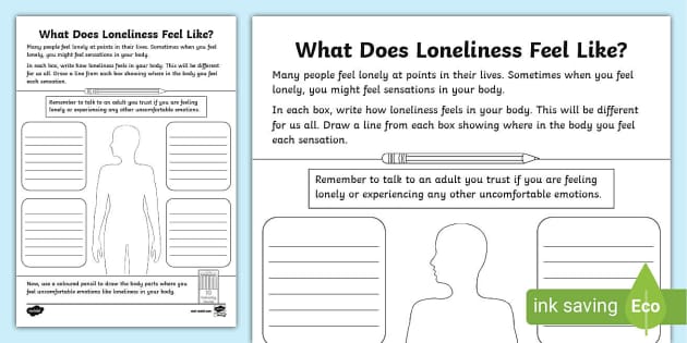 Synonyms lonely, solitary, single, alone worksheet