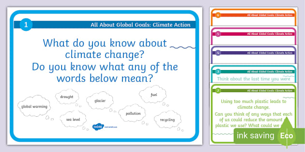 All About Global Goals Climate Action Blether Stations