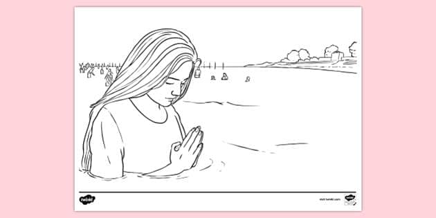 Prayer Colouring Page To Print | Colouring Sheets - Twinkl