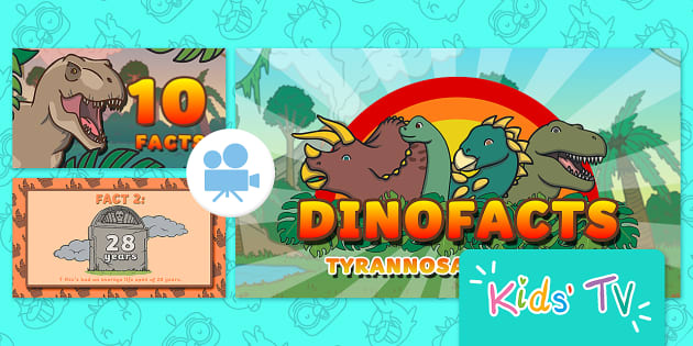 Dino Facts for Kids | Tyrannosaurus Rex (teacher made)