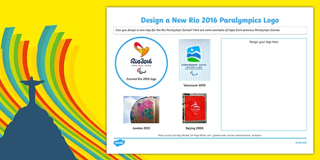 Rio 16 Paralympics Design A New Logo Sen Worksheet Worksheet Worksheet