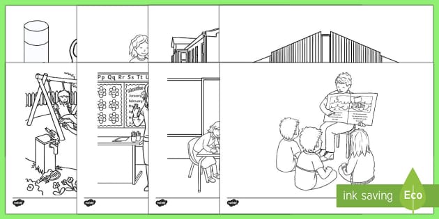 Back to School Colouring Pages (PDF)