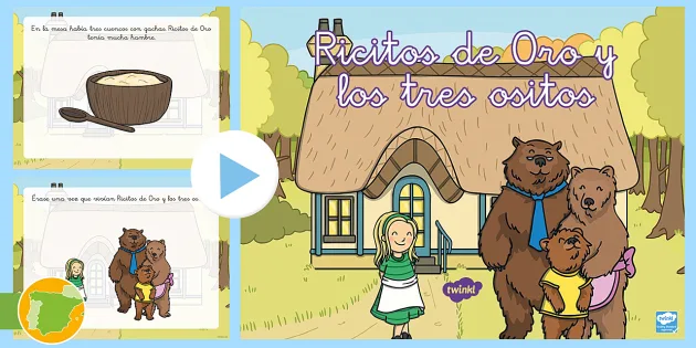 Presentación de Ricitos de oro (Hecho por educadores)