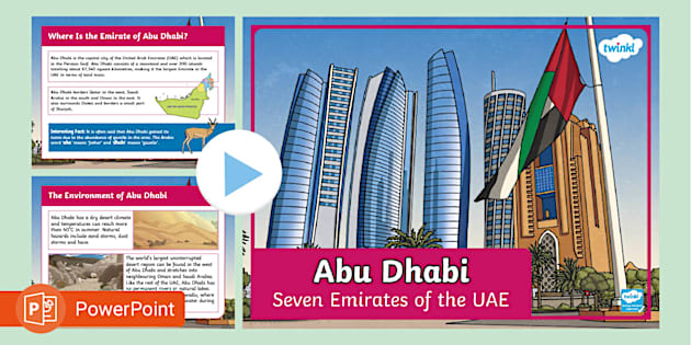 Abu Dhabi - Seven Emirates of the United Arab Emirates