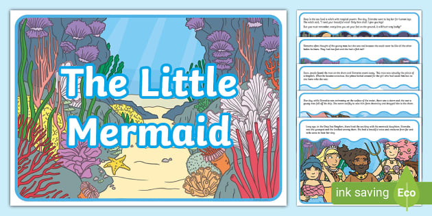 The Little Mermaid Story (Hecho por educadores) - Twinkl