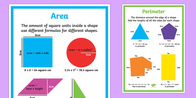 surface area and volume formulas for all shapes pdf