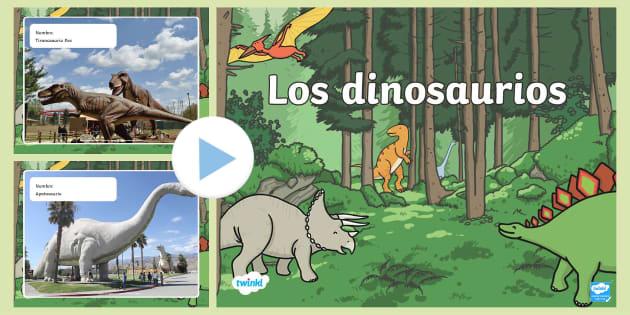 Powerpoint: Dinosaurios (Hecho por educadores) - Twinkl