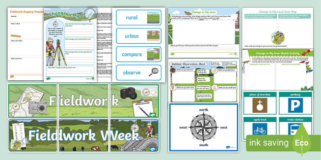 KS1 Fieldwork Week Teaching Pack - Twinkl - Geography
