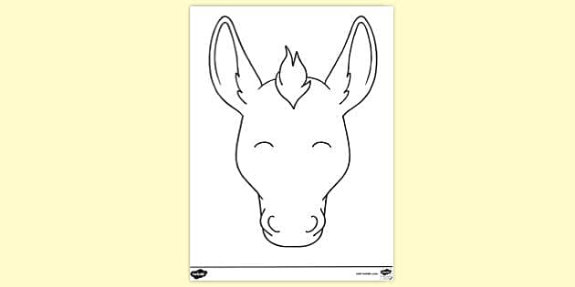Animal Mask Colouring Pack (Teacher-Made) - Twinkl
