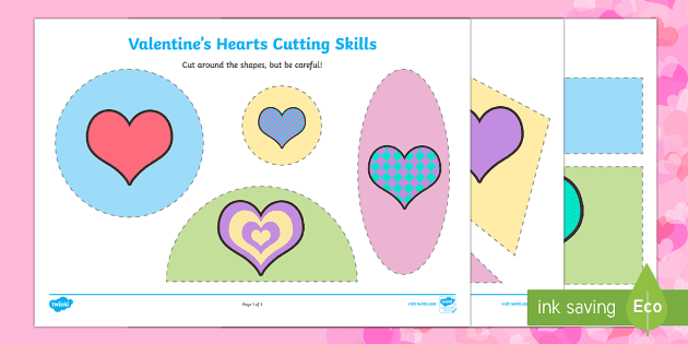 A Little Trick for Cutting Symmetrical Hearts - Make and Takes