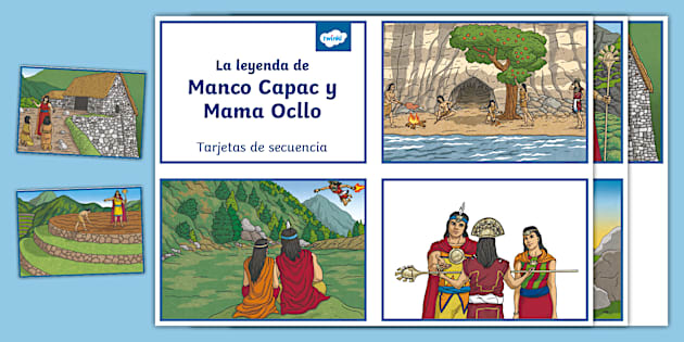 Tarjetas de secuencia Leyenda - Sa Cs 1721142772 Tarjetas De Secuenciacion La Leyenda De Manco Capac Y Mama Ocllo Ver 1 