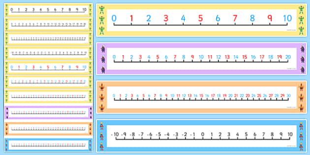 Superhero Number Lines Pack up to 30 (teacher made) - Twinkl