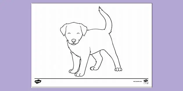 dog sled coloring printable pages