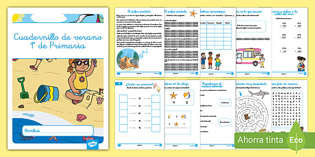 Actividades de verano VE0001 - Cuadernos para niños