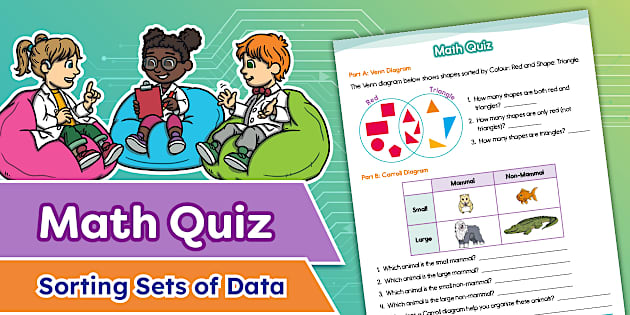 Sorting Sets of Data with Two or More Attributes Assessment and Rubric