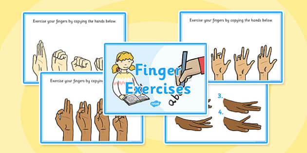 PlanIt - EAL Intervention - Basic Skills: Finger Exercises Activity