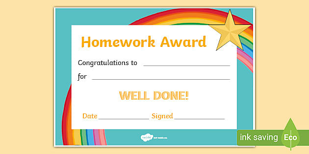 Card A5 Awards 25 Great Work Certificates Classroom Teacher Resource 