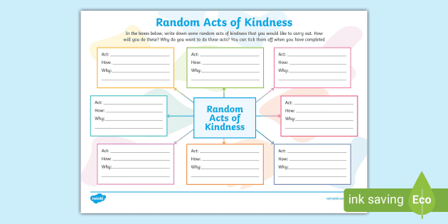 Kindness Week Stickers (teacher made) - Twinkl