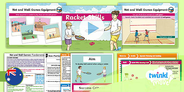 Year 3 Net and Wall Games Fundamental Lesson 3 Racket Skill