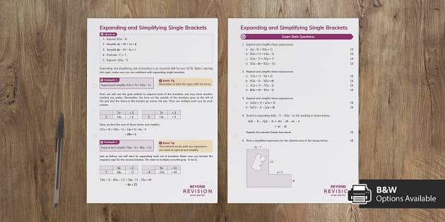 expanding-and-simplifying-single-brackets-twinkl