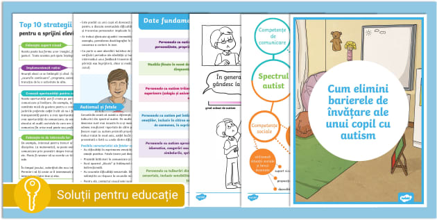 Autism Soluții pentru educație teacher made Twinkl