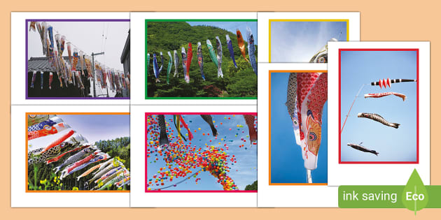 Koinobori Photo Pack (teacher made) - Twinkl