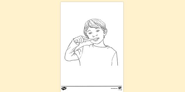 Brush Your Teeth Poster | Free Clip Art and Coloring Pages
