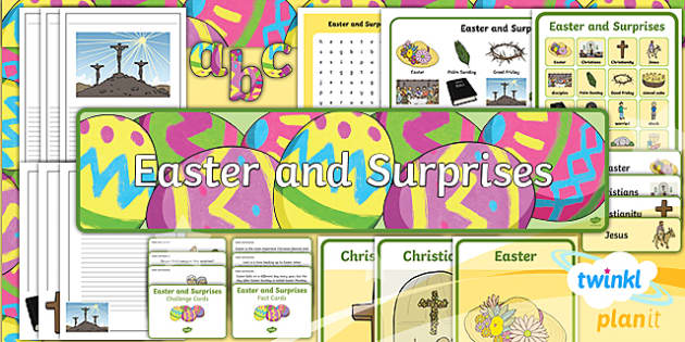 RE: Easter and Surprises Year 1 Additional Resources