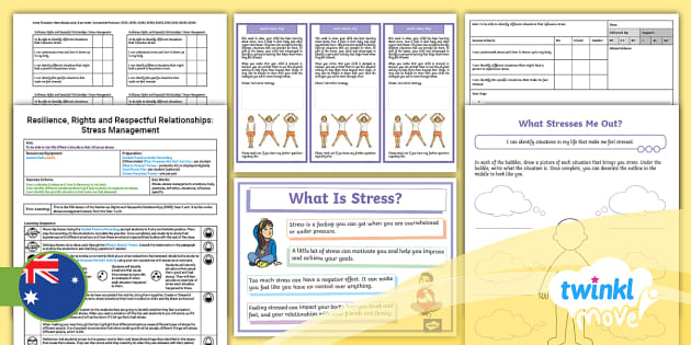 Year 2 RRRR Stress Management Lesson Pack (teacher made)