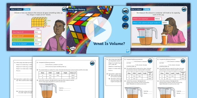 Year Diving Into Mastery What Is Volume Teaching Pack