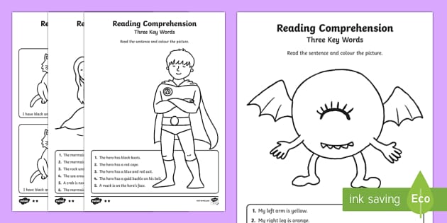 Reading Comprehension Worksheets - Primary Resources - KS1