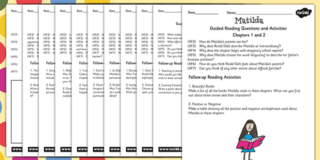 Matlida by Roald Dahl Story  Summary and Resources - Twinkl