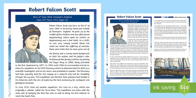 Facts About Robert Falcon Scott