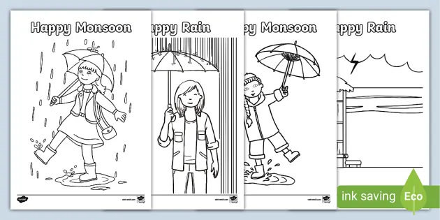 Rainy Season Sketch PNG Transparent Images Free Download | Vector Files |  Pngtree