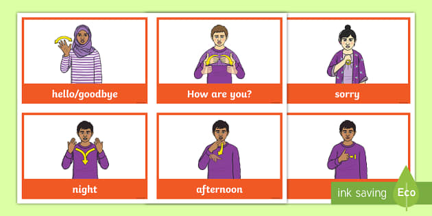 Common Phrases In British Sign Language