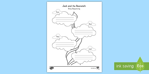 Jack and the Beanstalk Story Sequencing Activity