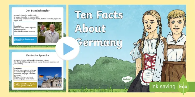 Fun Facts About Germany | Germany PowerPoint | Twinkl