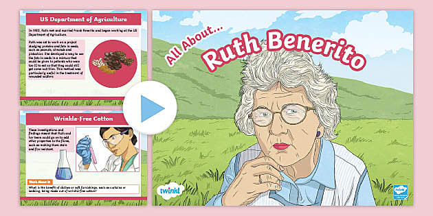 KS2 All About Ruth Benerito (teacher made) - Twinkl