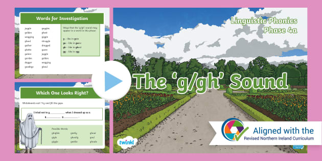 Gh Words That Sound Like G Phonics PowerPoint Resources