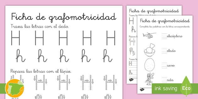 Ficha de grafomotricidad: La letra L (teacher made) - Twinkl
