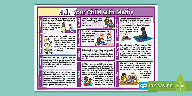eyfs maths powerpoint for parents