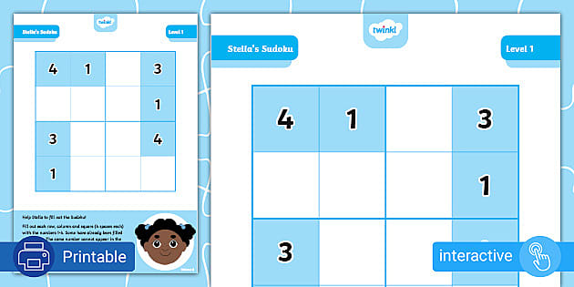 Year 6 Sudoku 6 x 6 Worksheet (teacher made) - Twinkl