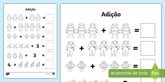 Adição até 10 - Jogo da Memória