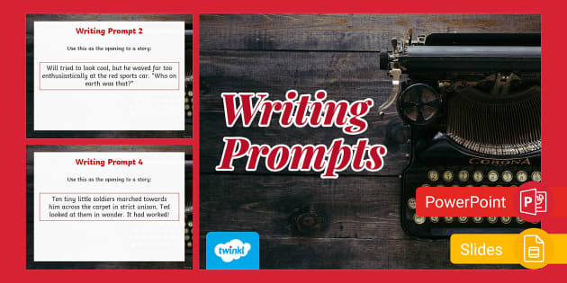 creative writing prompts google slides